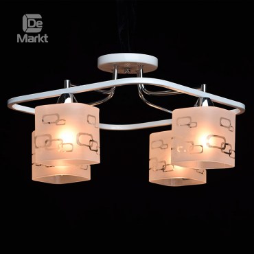 Люстра потолочная DeMarkt 673010304 Тетро 4x60W E14